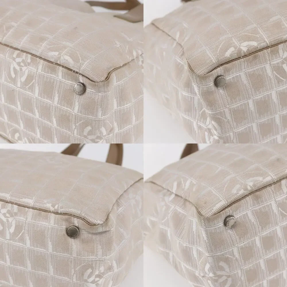 Chanel Nylon New Travel Line Tote Bag Beige